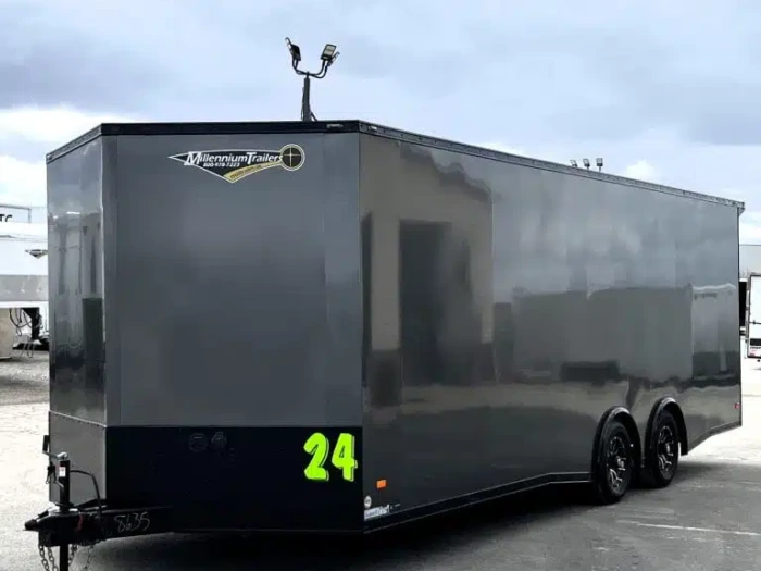 Enclosed Car Hauler 2025 24ft. Blaze w/Finished Interior & Aluminum Wheels 0407