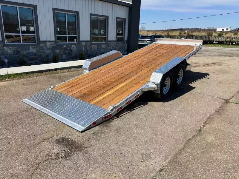 2026 Nordtek Trailers 9990 GVW 7x22 9990# Aluminum Tilt Trailer - front view