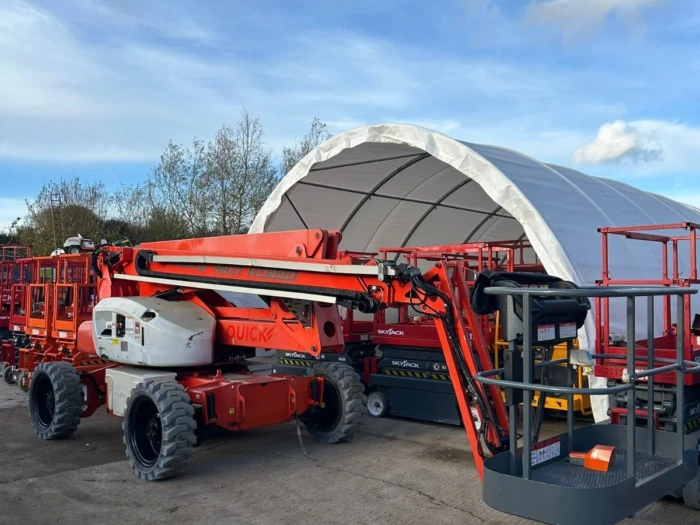 Nifty HR21 Hybrid Boom Lift, Cherry Picker, Scissor Lift, Skyjack, Genie, JLG - front view