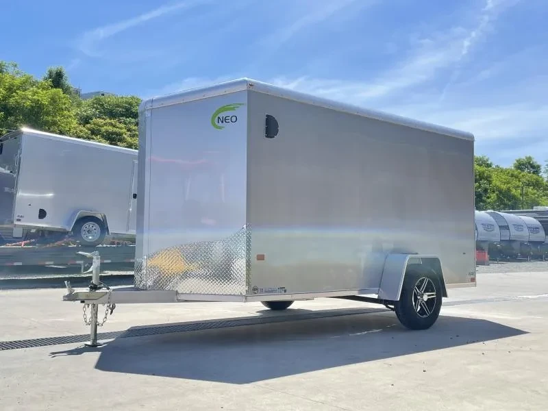 2026 NEO Trailers Aluminum Enclosed Cargo Trailer - 2,990 lb GVWR - front view