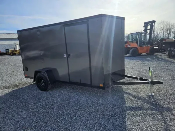 2026 ITI Cargo 7x12 Enclosed Cargo Trailer 2990# GVW - front view