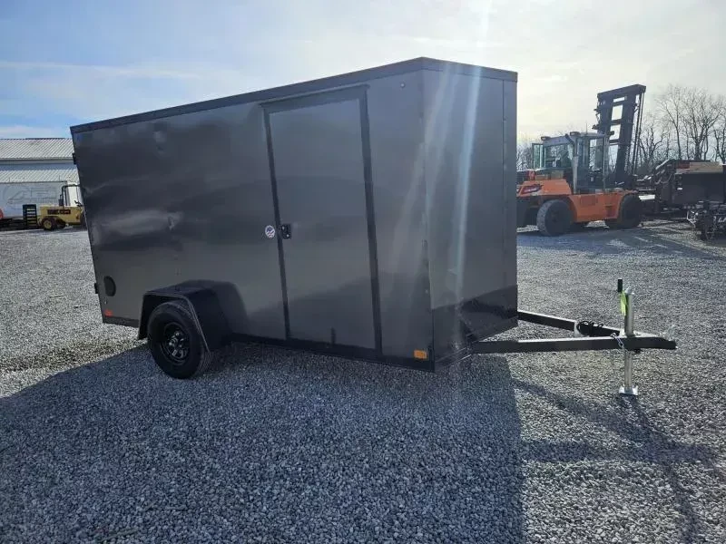 2026 ITI Cargo 7x12 Enclosed Cargo Trailer 2990# GVW - front view
