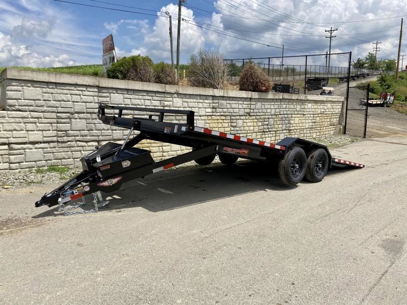 2025 H and H Trailer 9900 GVW Car Hauler - front view
