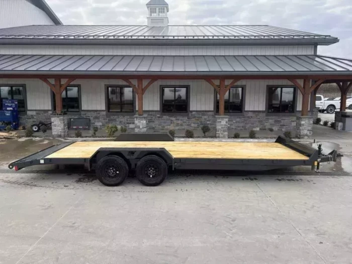 2026 Hillcrest Trailers 7x20 Car Hauler Trailer 7000 GVW - front view