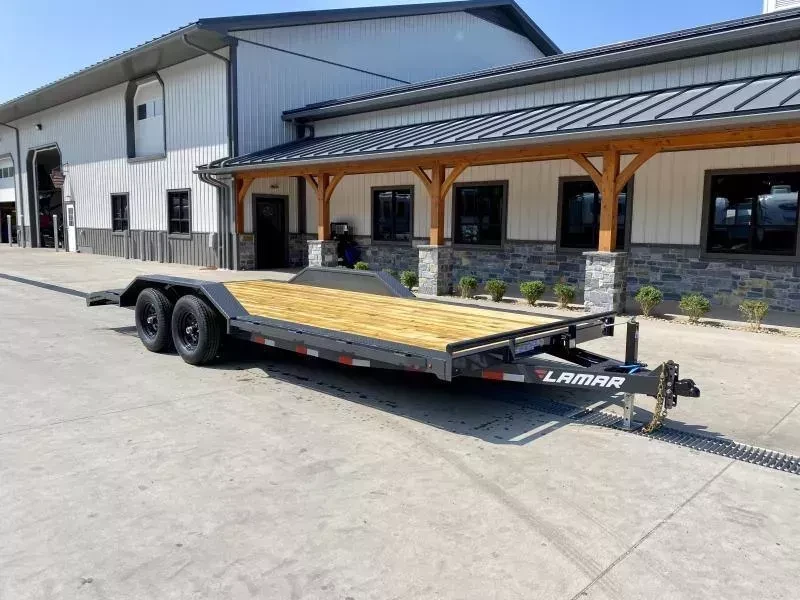 2026 Lamar Trailers 102x20 9990# GVW Car Hauler - front view