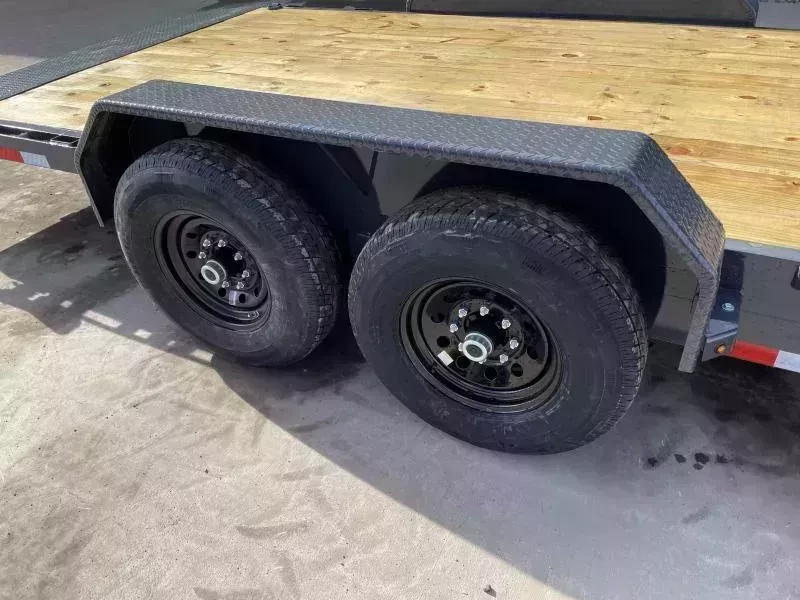 2026 Lamar Trailers 7x20 14000# GVW Car Hauler Trailer - side view 2