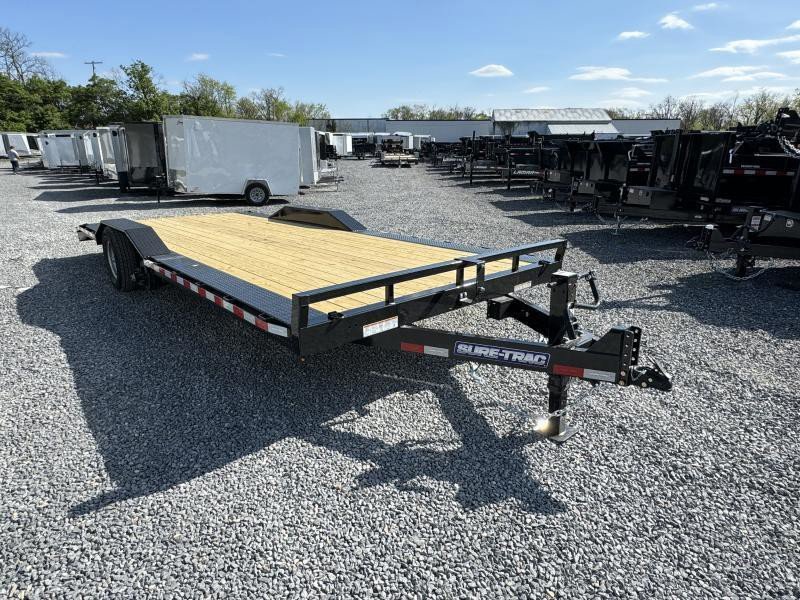 2025 Sure-Trac 102x24 Buggy Car Hauler Trailer 14000# GVW - side view 2