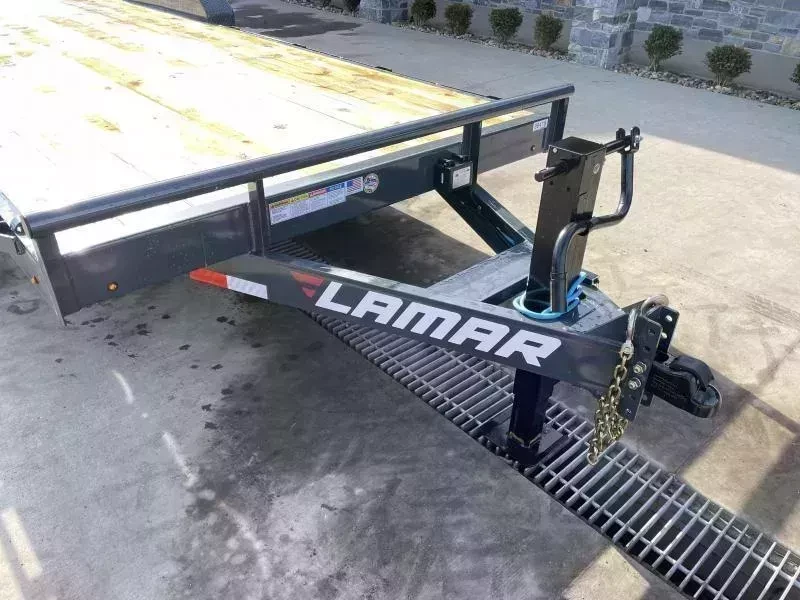 2026 Lamar Trailers 7x20 14000# GVW Car Hauler Trailer - rear view 2