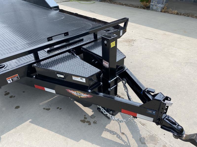 2025 H and H Trailer 14000 GVW Car Hauler - side view 2