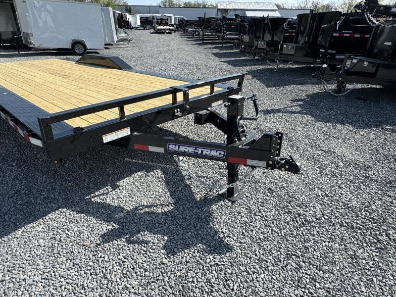 2025 Sure-Trac 102x24 Buggy Car Hauler Trailer 14000# GVW - rear view 2