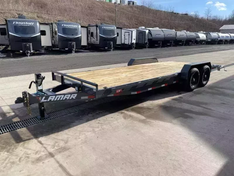 2026 Lamar Trailers 7x20 14000# GVW Car Hauler Trailer - interior view 2