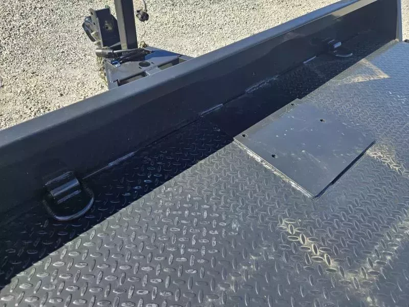 2026 Hillcrest Trailers 7x20 Steel Deck Car Hauler Trailer 9990# GVW - three-quarter view 2