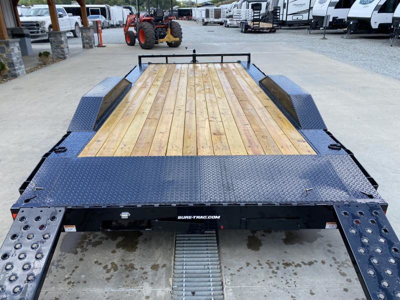 2025 Sure-Trac 102x24 Buggy Car Hauler Trailer 14000# GVW - interior view 2
