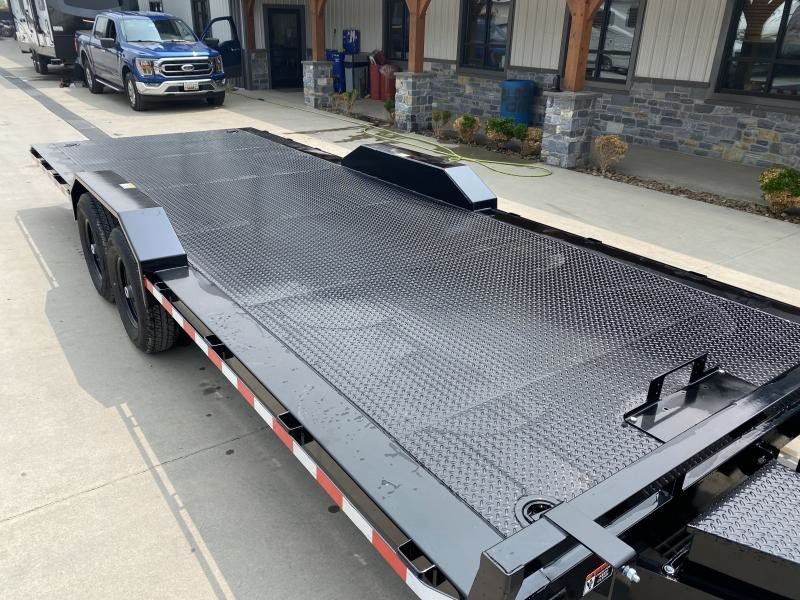 2025 H and H Trailer 14000 GVW Car Hauler - undercarriage detail 2