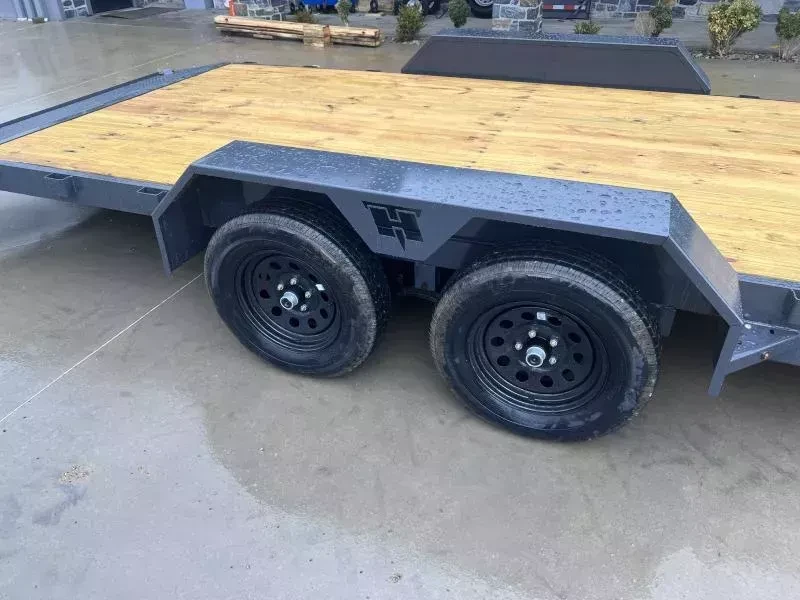 2026 Hillcrest Trailers 7x24 Car Hauler Trailer 7000 GVW - control and cab detail 2