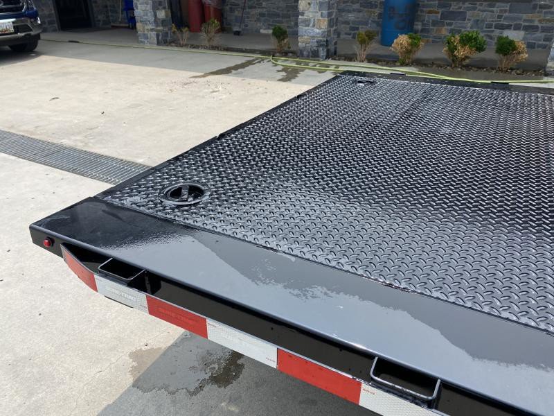 2025 H and H Trailer 14000 GVW Car Hauler - frame and coupler detail 2