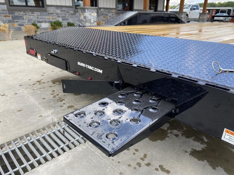 2025 Sure-Trac 102x24 Buggy Car Hauler Trailer 14000# GVW - front view 3