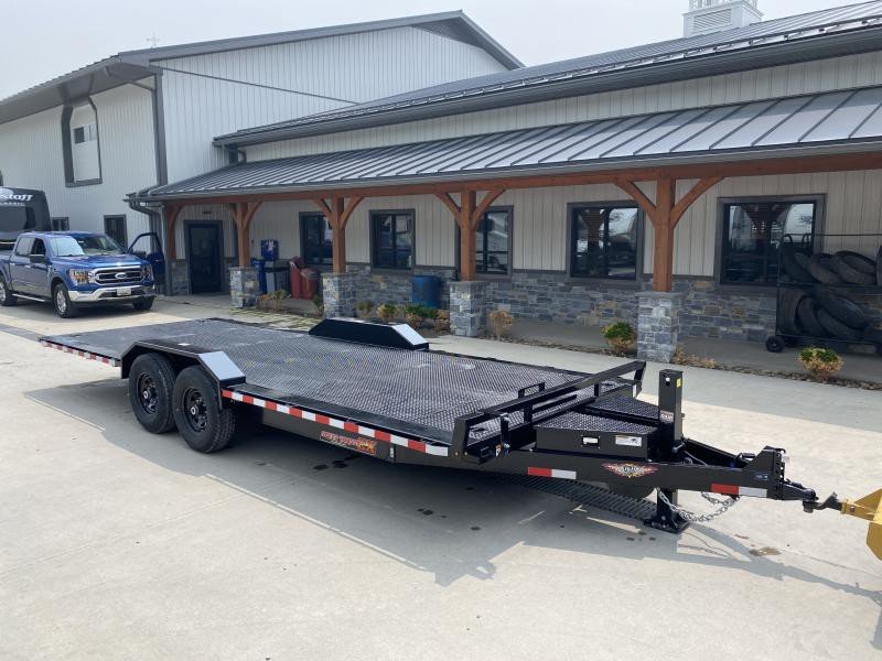 2025 H and H Trailer 14000 GVW Car Hauler - side view 3