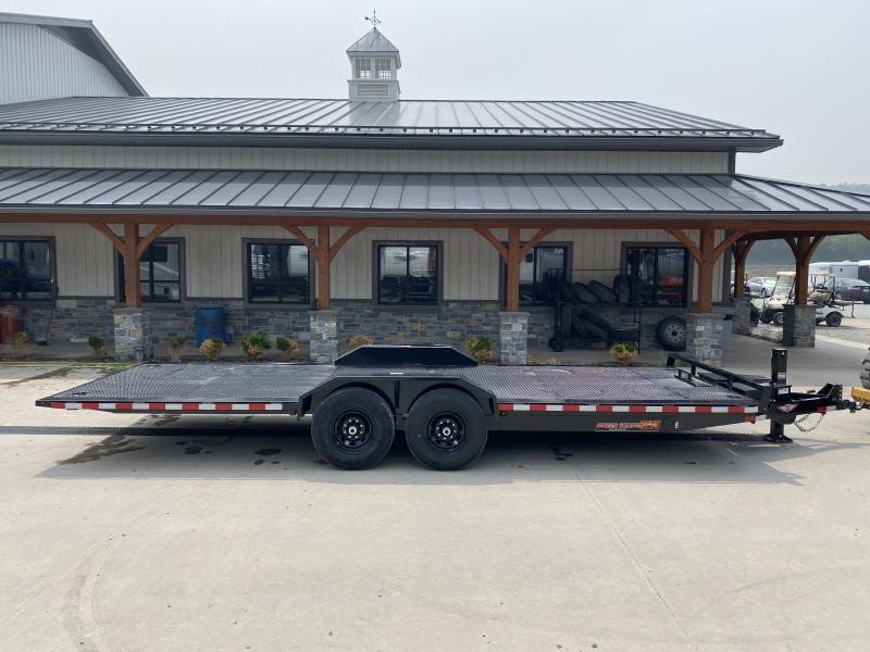 2025 H and H Trailer 14000 GVW Car Hauler - rear view 3