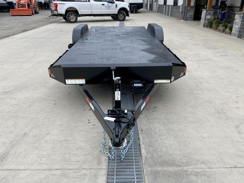 2025 Sure-Trac 7x20 9900# GVW Steel Deck Car Trailer - interior view 3