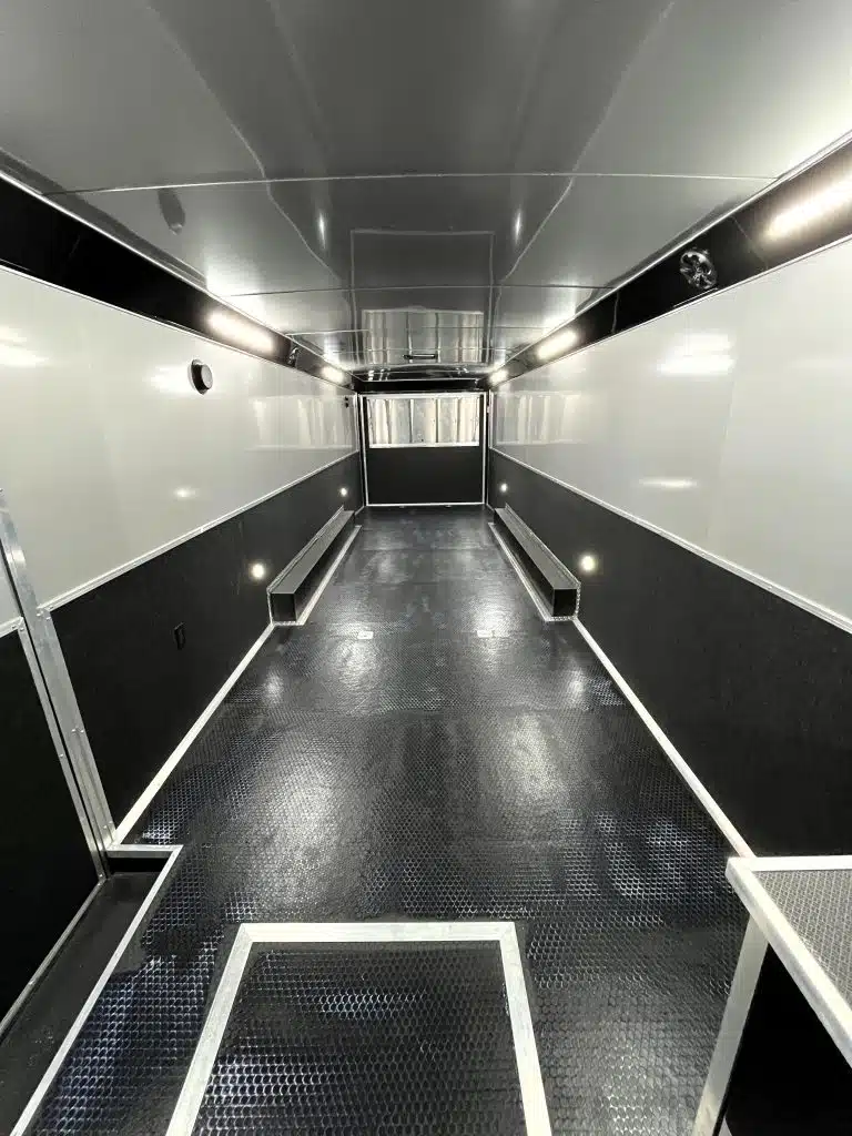 Enclosed Car Trailer 2025 34′ Haulmark Edge w/Wide Rear Opening & Premium Stereo System #9530
