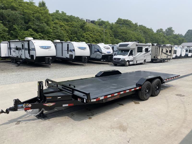 2025 H and H Trailer 14000 GVW Car Hauler - undercarriage detail 3