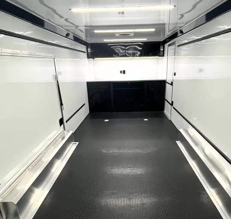 Enclosed ATC Car Trailer 2026 24ft. Aluminum ROM 450 w/Large Escape Door & LifeTrac 6106