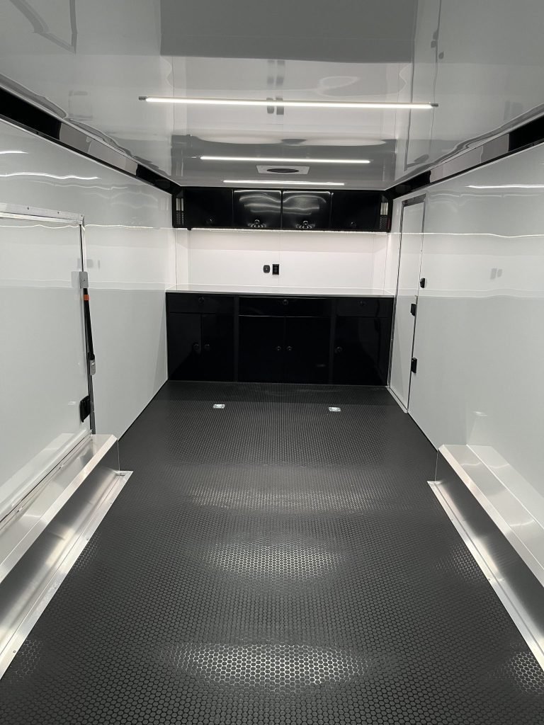 Enclosed ATC Car Trailer 2026 24ft. Aluminum ROM 400 w/Large Escape Door & Aluminum Wheels 5948