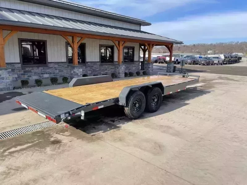 2026 Lamar Trailers 7x20 14000# GVW Car Hauler Trailer - interior view