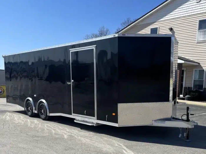 Enclosed Car Hauler 2026 26ft. Aluminum Blaze w/Finished Interior & Aluminum Wheels 1041
