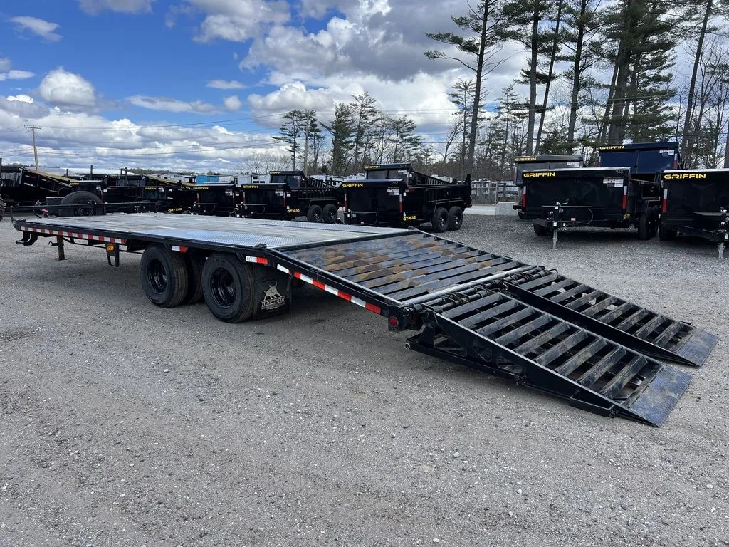 2022 Iron Bull Trailers 8.5×25 22K Deckover Equipment Hauler w/Rampage Ramps
