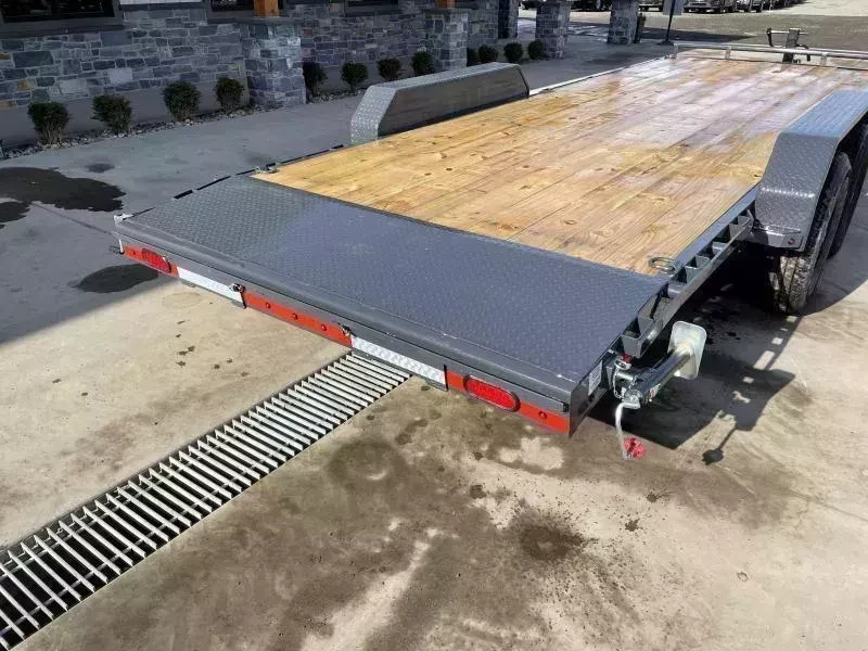 2026 Lamar Trailers 7x20 14000# GVW Car Hauler Trailer - close-up detail