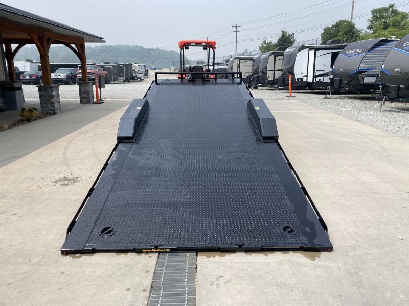 2025 H and H Trailer 14000 GVW Car Hauler - interior view