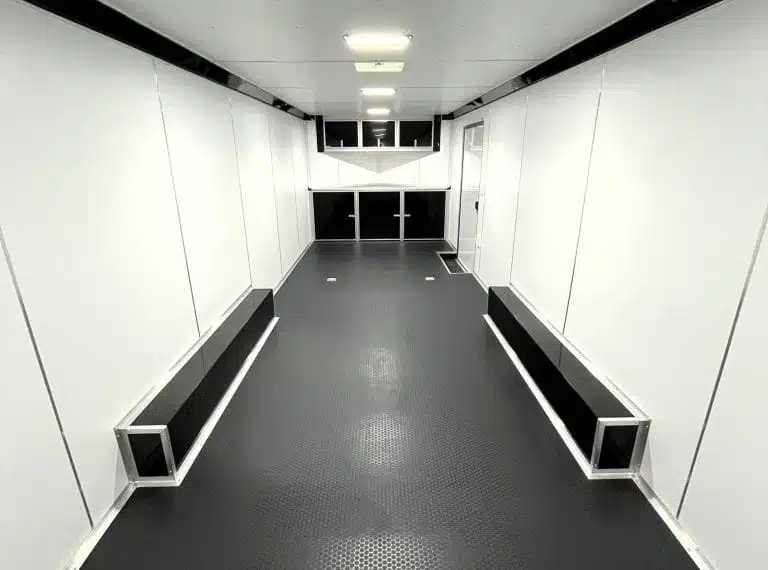 Enclosed Car Hauler 2025 26ft. Blaze w/Cabinets, Flooring, Alum Wheels, Spread Torsion Axles & More! 9882