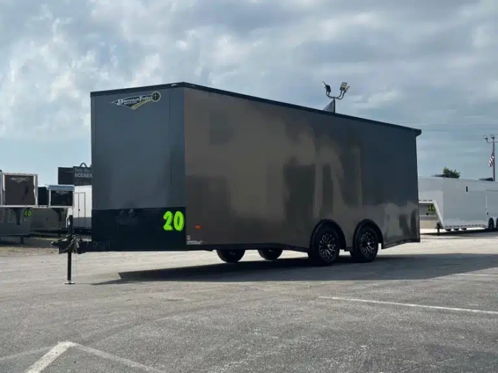 Enclosed Car Hauler 2025 20ft. Blaze w/Finished Interior, Black-Out Package, & More! 0105