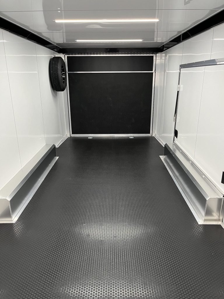 Enclosed ATC Car Trailer 2026 24ft. Aluminum ROM 400 w/Large Escape Door & Aluminum Wheels 5948