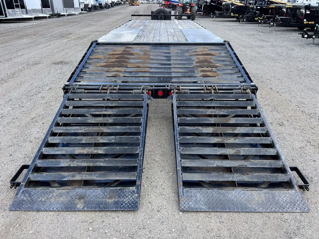 2022 Iron Bull Trailers 8.5×25 22K Deckover Equipment Hauler w/Rampage Ramps