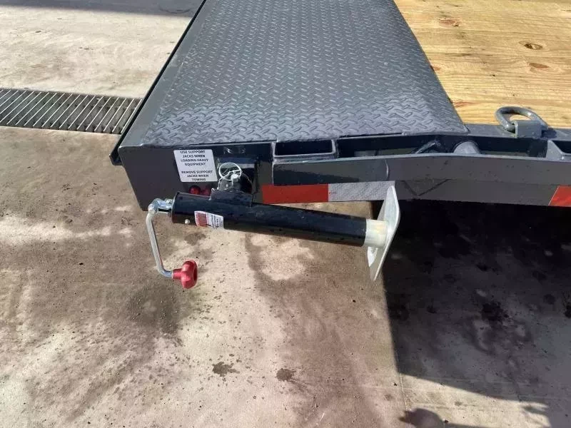 2026 Lamar Trailers 7x20 14000# GVW Car Hauler Trailer - undercarriage detail