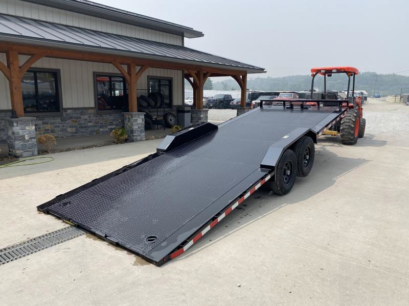 2025 H and H Trailer 14000 GVW Car Hauler - close-up detail