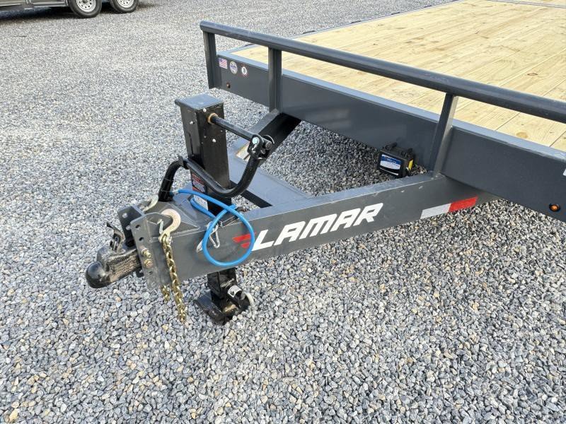 2026 Lamar Trailers 14000 GVW 7x28 14000# Car Hauler Trailer - undercarriage detail