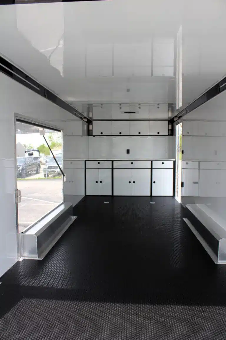 Enclosed ATC Car Trailer 2026 24ft. Aluminum ROM 400 w/Large Escape Door & Aluminum Wheels 5752
