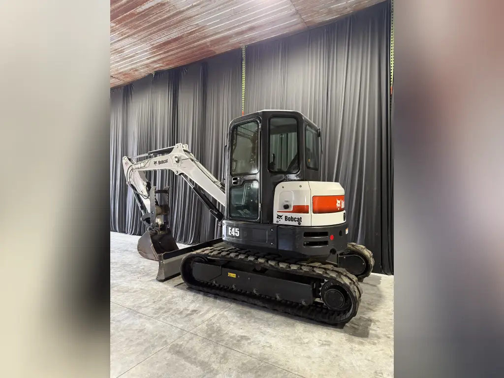 Used 2020 Bobcat Excavators E45 - front view
