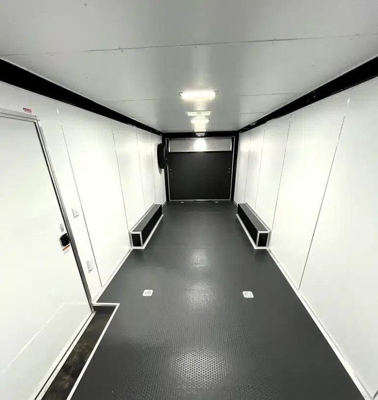 Enclosed Car Hauler 2025 26ft. Blaze w/Cabinets, Flooring, Alum Wheels, Spread Torsion Axles & More! 9882