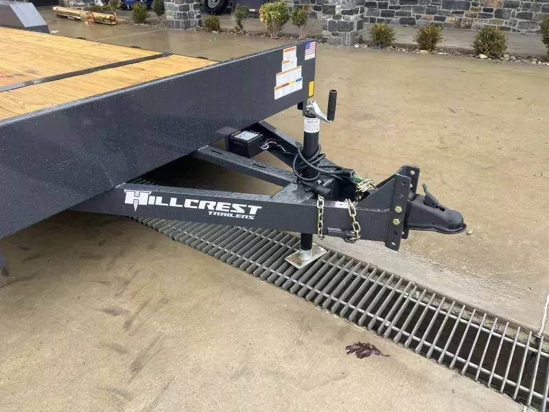 2026 Hillcrest Trailers 7x24 Car Hauler Trailer 7000 GVW - undercarriage detail