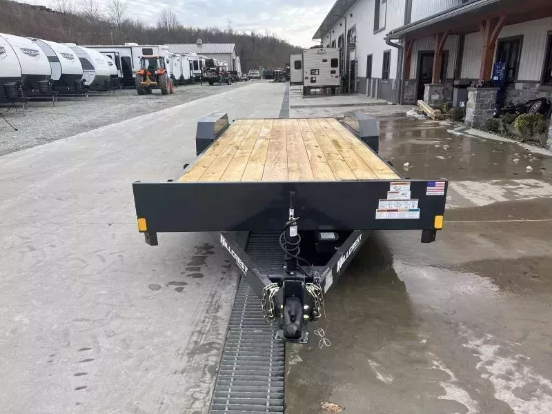 2026 Hillcrest Trailers 7x20 Car Hauler Trailer 7000 GVW - undercarriage detail