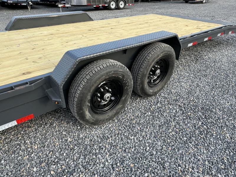 2026 Lamar Trailers 14000 GVW 7x28 14000# Car Hauler Trailer - control and cab detail