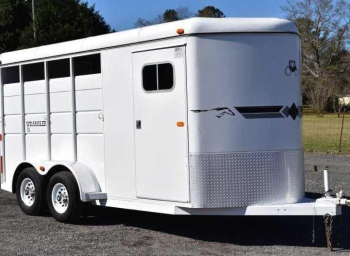 2002 Logan Coach 3HBP 3 Horse Trailer