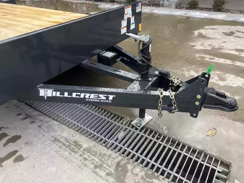 2026 Hillcrest Trailers 7x20 Car Hauler Trailer 7000 GVW - control and cab detail