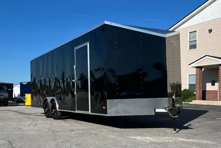 Enclosed Car Hauler 2026 24ft. Hero w/Heavy Duty Ramp Door & 7ft. Interior 0938