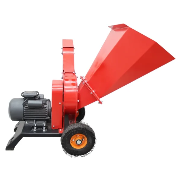 220V Wood Shredder Machine - side view